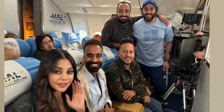 هيفاء وهبي تشوق جمهورها لفيلمها الجديد من الطائرة 1 هيفاء وهبي تشوق جمهورها لفيلمها الجديد من الطائرة