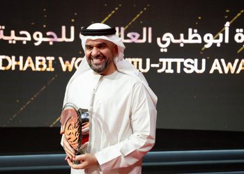 جائزة أبوظبي العالمية للجوجيتسو تمنح حسين الجسمي لقب سفير رياضة الانجازات
