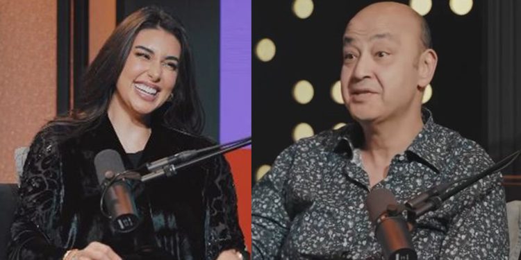 ياسمين صبري مذيعة لأول مرة في برنامج الى جانب عمرو أديب