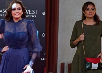 للسنة الثانية بشرى تتعرض لحادث وإصابة في مهرجان الجونة