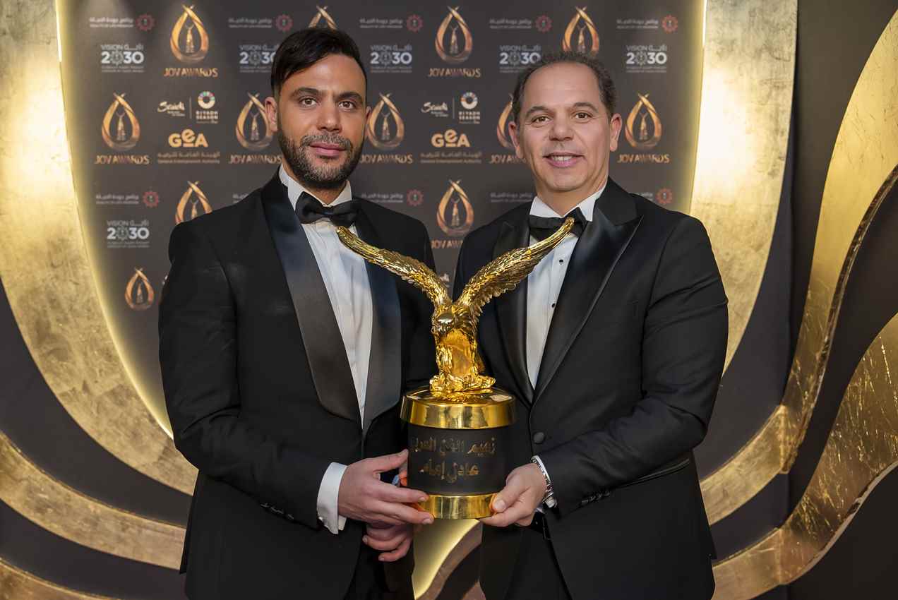 JOY AWARDS 2024 MOHAMMED AND RAMI ADEL IMAM