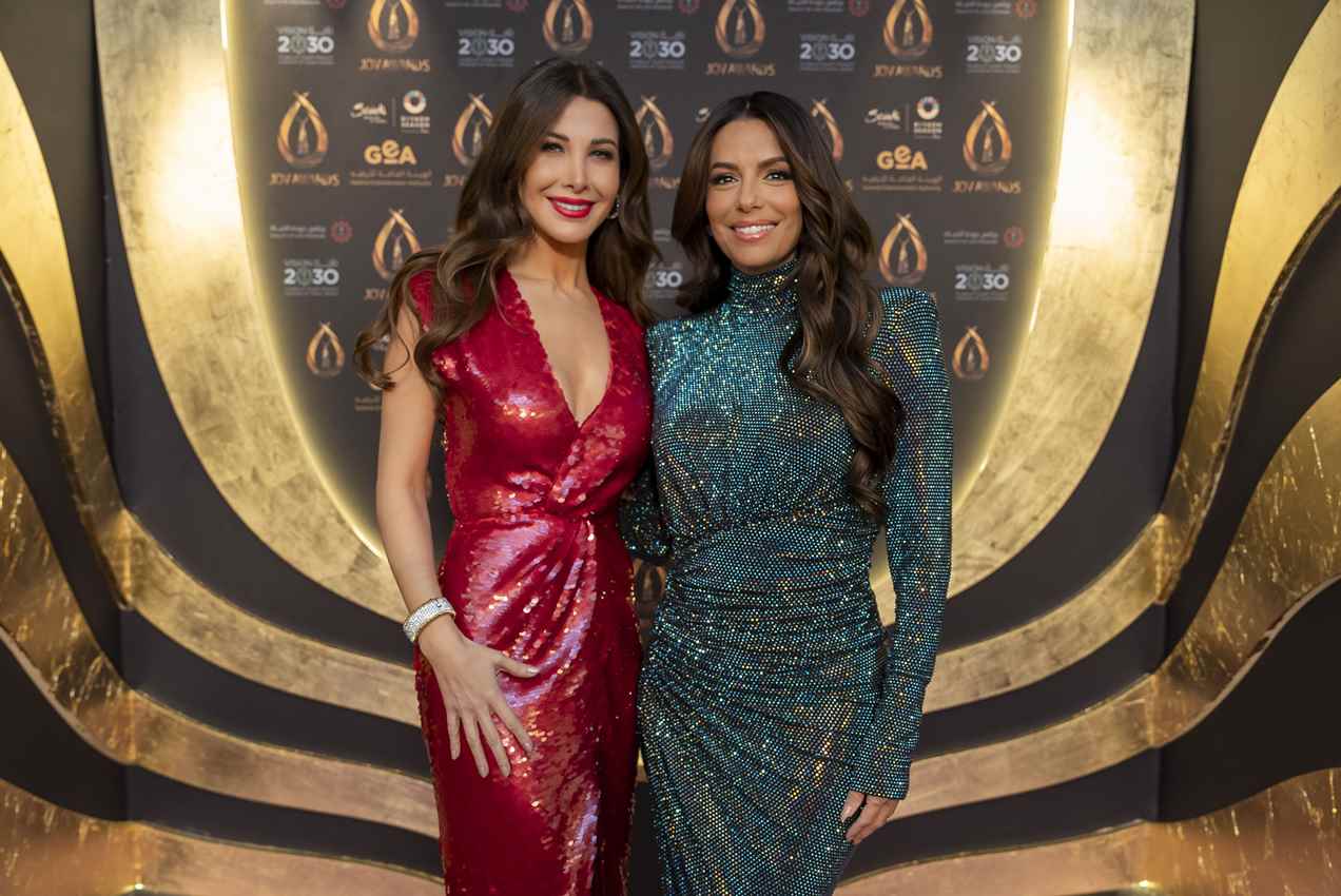 JOY AWARDS 2024 NANCY AJRAM AND EVA LONGORIA