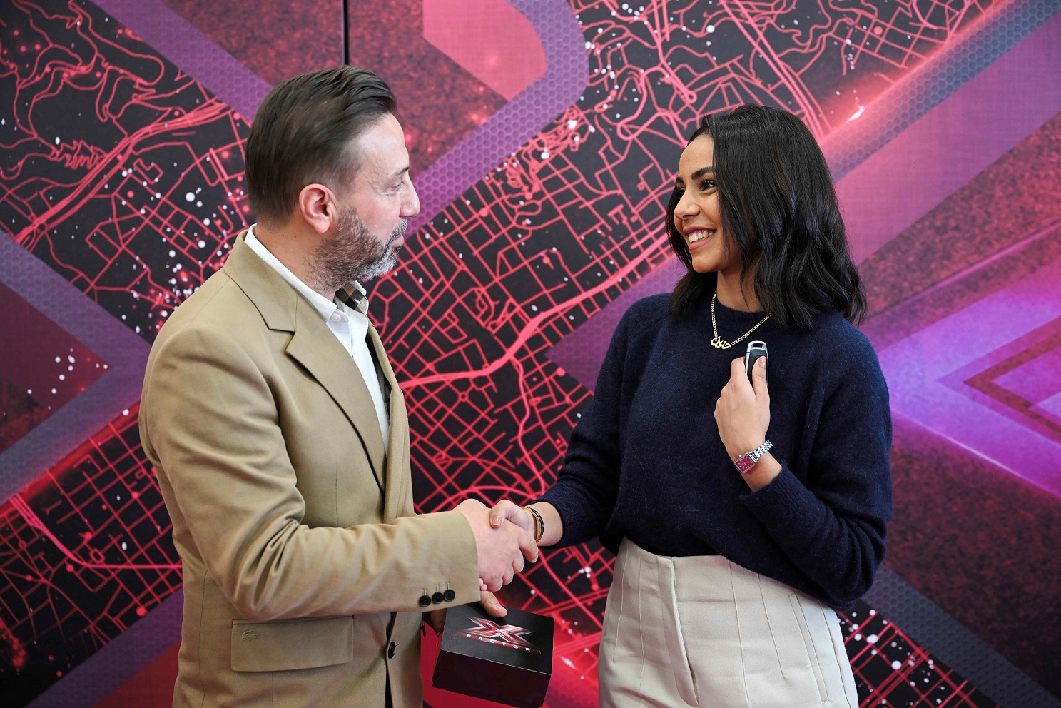 Nissan presents X Factor winner with 2024 Nissan X TRAIL 2