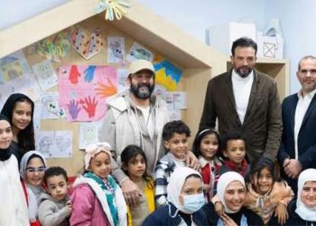 أحمد حلمي يدعم الأطفال مرضى القلب
