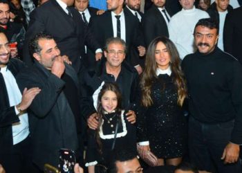 بالصور أبطال فيلم الإسكندراني يجتمعون بالعرض الأول في القاهرة