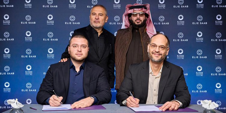 تفاصيل شراكة تجمع موسم الرياض والمصمم إيلي صعب