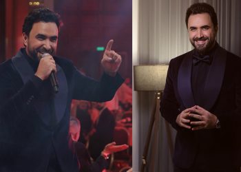 بالصور هكذا استقبل نادر الأتات العام الجديد بحفلين في لبنان