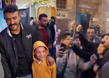 الجمهور يلتف حول أحمد العوضي باستقبال حاشد بعد خروجه من المستشفى