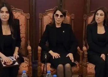 نجوم لبنان يساندون سيرين عبد النور في الوداع الأخير لوالدتها