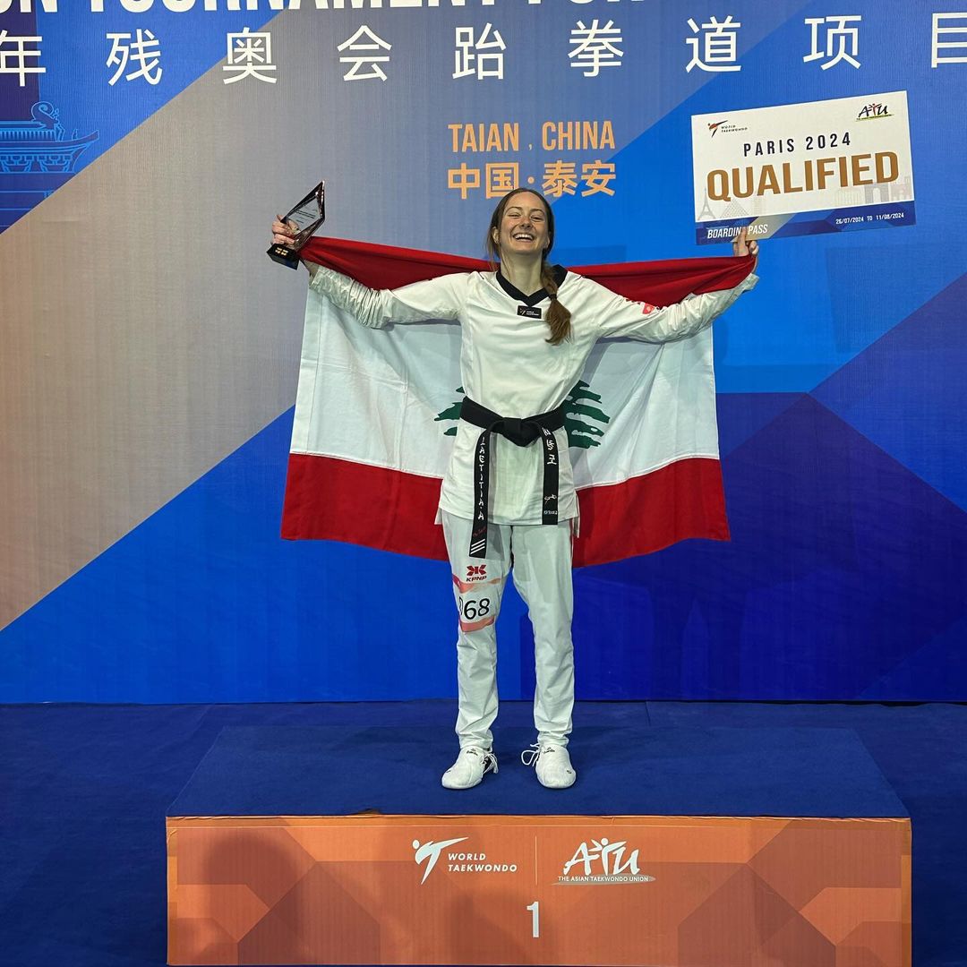 SEE YOU IN PARIS WE DID IT @habibzarifeh OlympicsParis2024TaekwondoLebanon