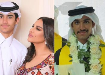 أحلام تحتفل بتخرج ابنها فاهد برسالة مؤثرة