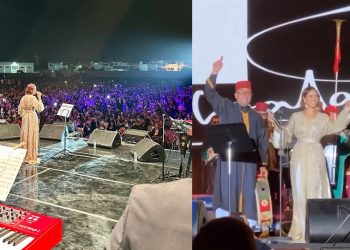 اكثر من ١٠٠ الف متفرج حضروا حفل بلقيس في موازين