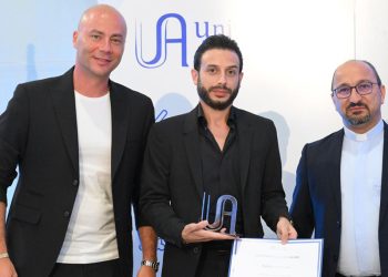 تكريم رالف معتوق في جامعة الانطونية