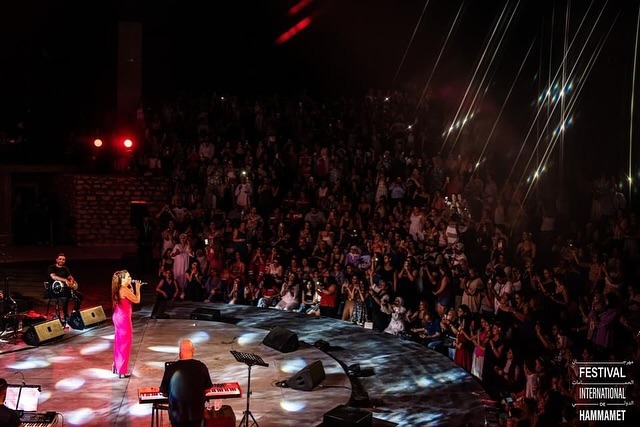 عرض كارول سماحة Spectacle de Carole Samaha© @bayrembm 🫶 حمامات ديما ضاوية Hammamet toujours rayonnante FIH2024 fih58 2