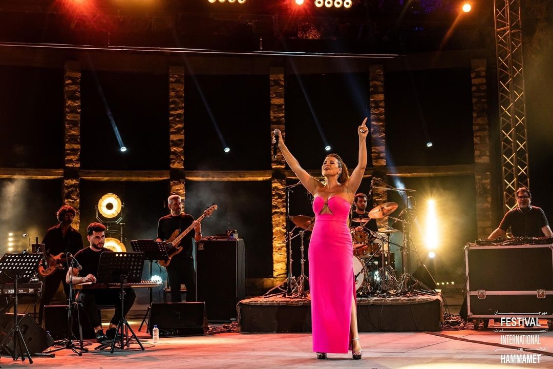 عرض كارول سماحة Spectacle de Carole Samaha© @bayrembm 🫶 حمامات ديما ضاوية Hammamet toujours rayonnante FIH2024 fih58 3