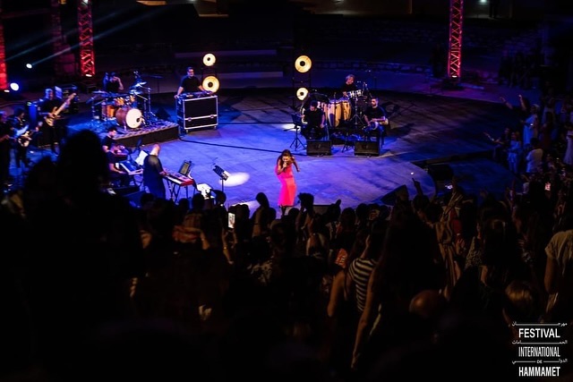 عرض كارول سماحة Spectacle de Carole Samaha© @bayrembm 🫶 حمامات ديما ضاوية Hammamet toujours rayonnante FIH2024 fih58 4