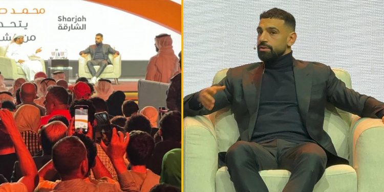 محمد صلاح بحديث عن حياته والعائلة في معرض الشارقة الدولي للكتاب 1 محمد صلاح بحديث عن حياته والعائلة في معرض الشارقة الدولي للكتاب