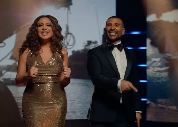 أنغام واحمد سعد يجتمعان في إعلان بتعرف تعد لحد كام