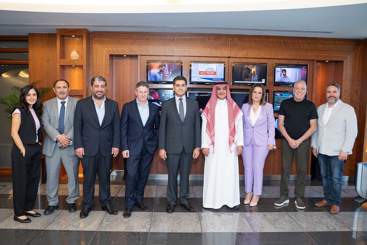4 MBC GROUP CHAIRMAN SHEIKH WALEED BIN IBRAHIM AL IBRAHIM MEETS LEBANESE MINISTER OF INFORMATION MR. PAUL MORCOS
