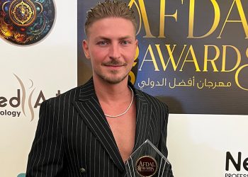 شربل كرم يفوز بجائزة AFDAL Interior Designer & Visionary Artist في مهرجان أفضل