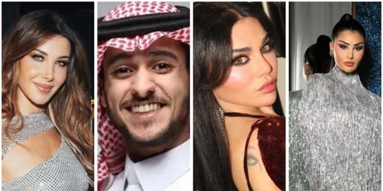 نانسي عجرم مع هيفاء وهبي وأميمة طالب وعايض بمهرجان WOW في موسم الرياض 1 نانسي عجرم مع هيفاء وهبي وأميمة طالب وعايض بمهرجان WOW في موسم الرياض