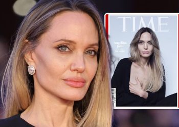 أنجلينا جولي تكشف لأول مرة ندبات استئصال الثدي على غلاف تايم