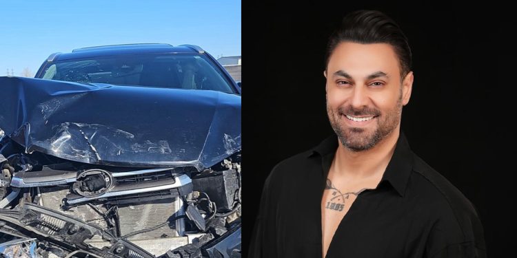 هادي أسود يتعرض لحادث سير في كندا ويلغي حفلاته بقرار طبي